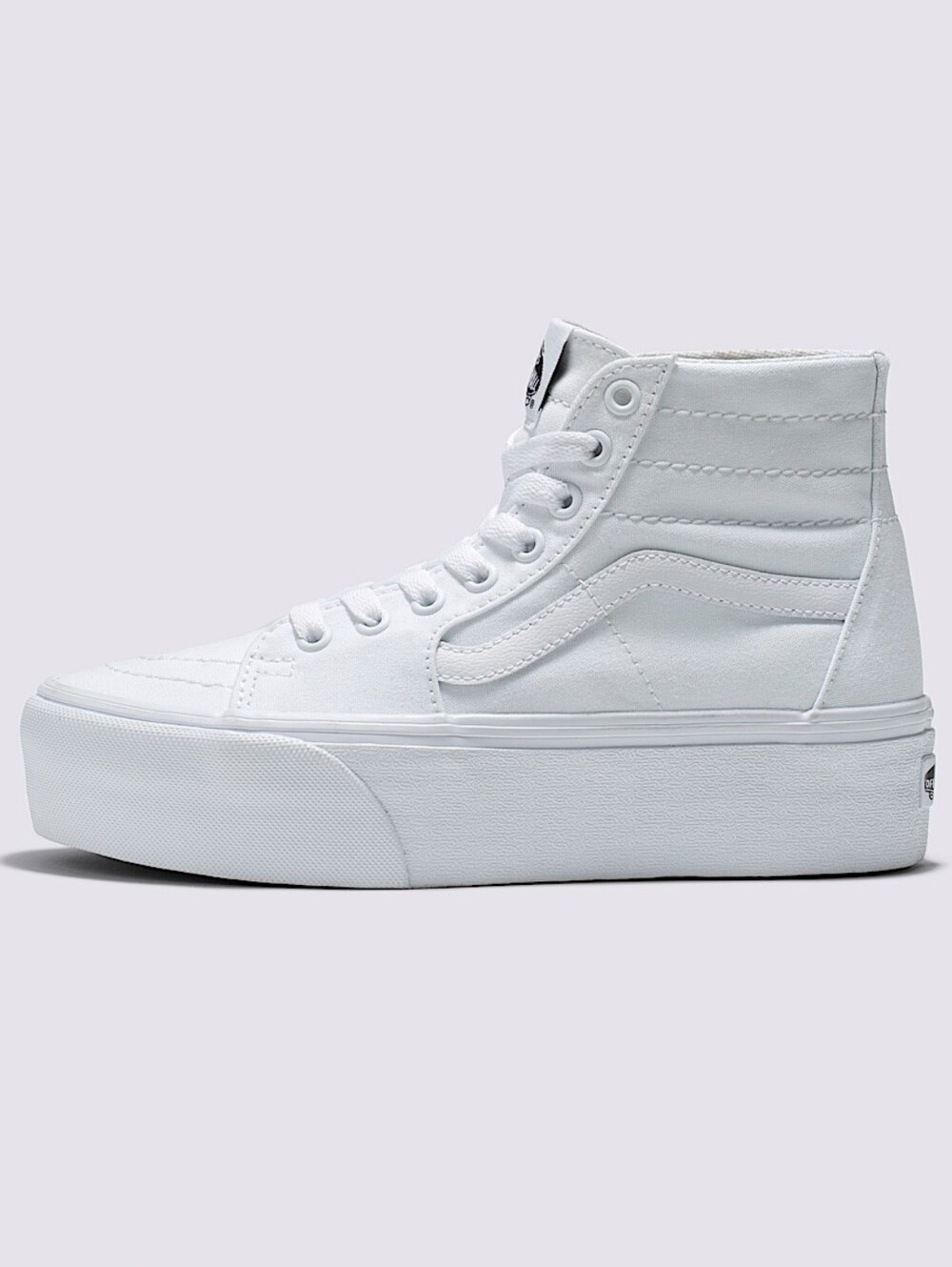 Vans Sk8-Hi Tapered Stackform Shoe in White Women's Size 7